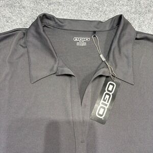 OGIO Womens Size‎ Size XL Black Short Sleeve Collar Neck Performance  Polo New